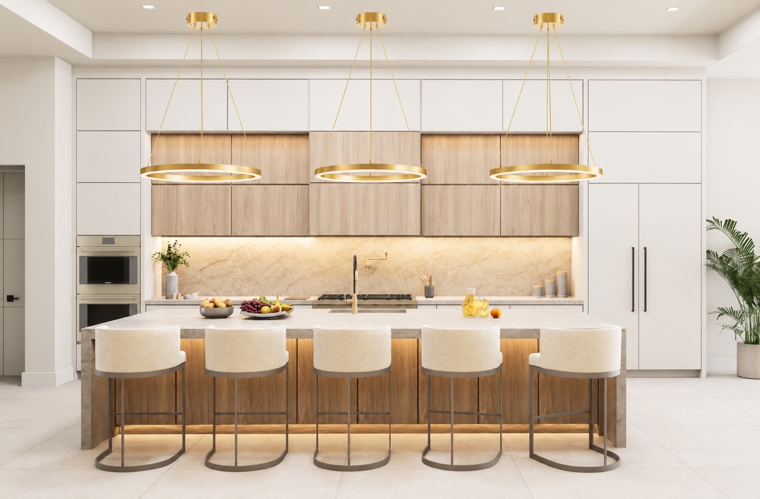 680 Hastings Street Kitchen & Entertaining rendering